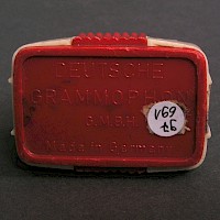 Dose für Grammophonnadeln