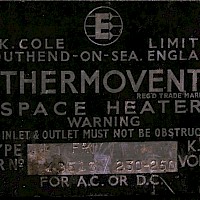 Thermovent Space Heater