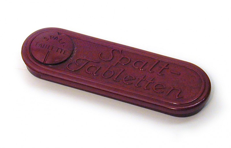 Pillendose für Spalttabletten