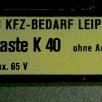 Morsetaste K 40