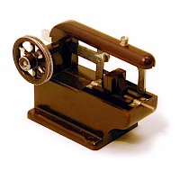 Säge einer Dampfmaschine