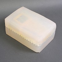 Werkstück mit Silikon-Form