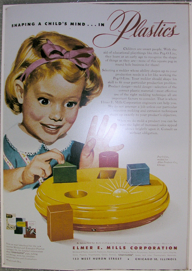 Shaping a Childs Mind in....Plastics