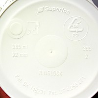 Superfos Ring Lock-Becher