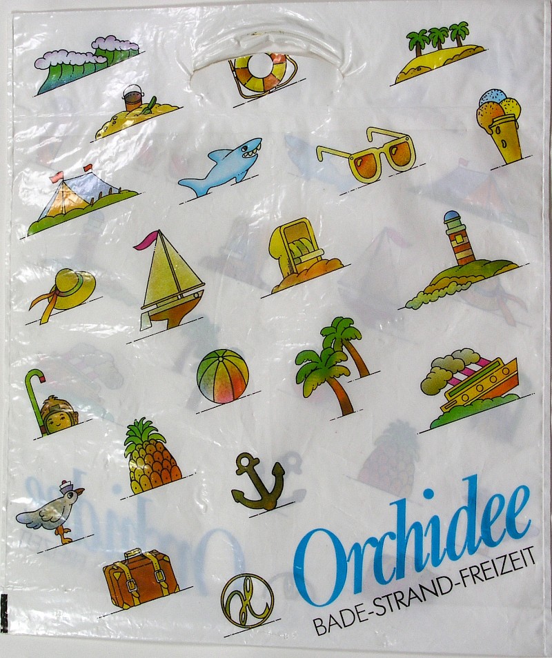Tragetasche Orchidee