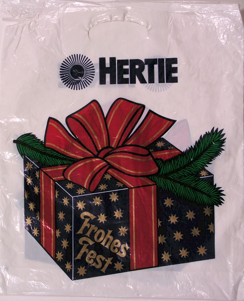 Tragetasche Hertie Frohes Fest