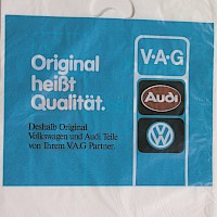 Tragetasche V.A.G.-Autoteile