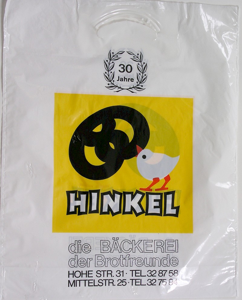 Tragetasche 30 Jahre Hinkel