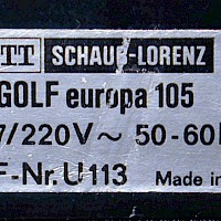 Golf Europa 105