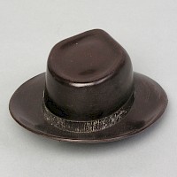 Hut als Werbeträger