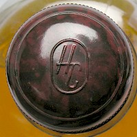 Glasflasche für Haarwasser