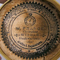 Dose für Taschenuhr