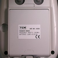 TCM Shower Radio