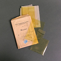 Materialproben Celluloid