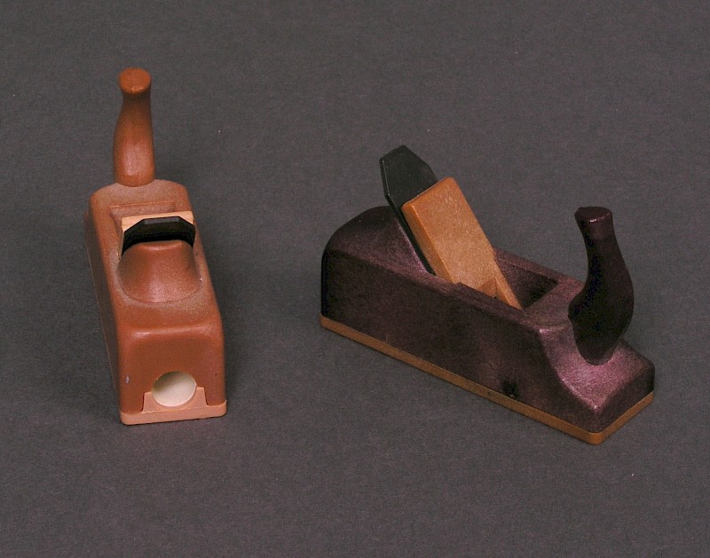 Bleistiftspitzer in Form eines Hobels