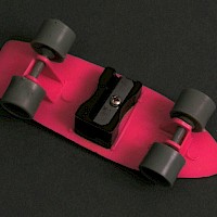 Bleistiftspitzer in Form eines Skateboards