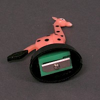 Bleistiftspitzer in Giraffenform