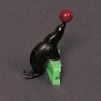 Bleistiftspitzer mit Seelöwe