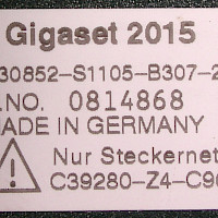Siemens Gigaset 2015