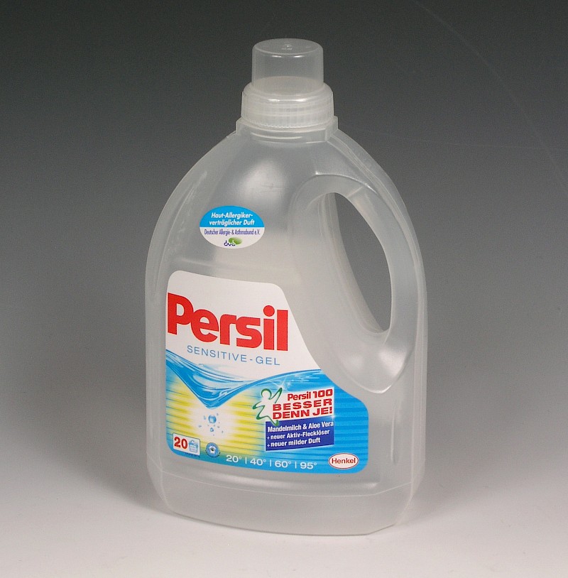 Flasche für Waschmittel Persil Gel