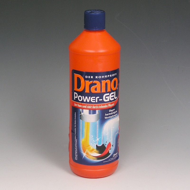 Flasche für Rohrreiniger