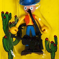 Biegefigur Cowboy