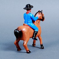 Cowboy zu Pferd