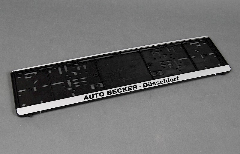 Auflage für KFZ-Kennzeichen