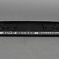 Auflage für KFZ-Kennzeichen
