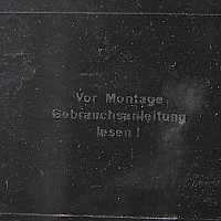 Auflage für KFZ-Kennzeichen