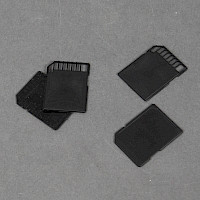 Gehäuseteile SD-Card