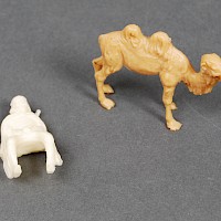 Spielfigur Beduine mit Kamel