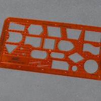 Zeichenschablone