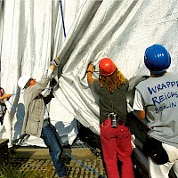 Polypropylengewebe Wrapped Reichstag