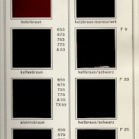 Farbenkarte Bakelite®