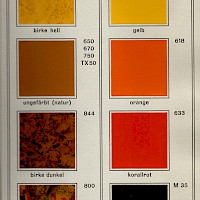 Farbenkarte Bakelite®