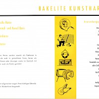 Werbebroschüre Bakelite®