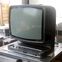 Wega Color 3030 Fernseher mit Standlautsprecher