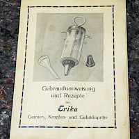 Erika Garnier- und Krapfenspritze