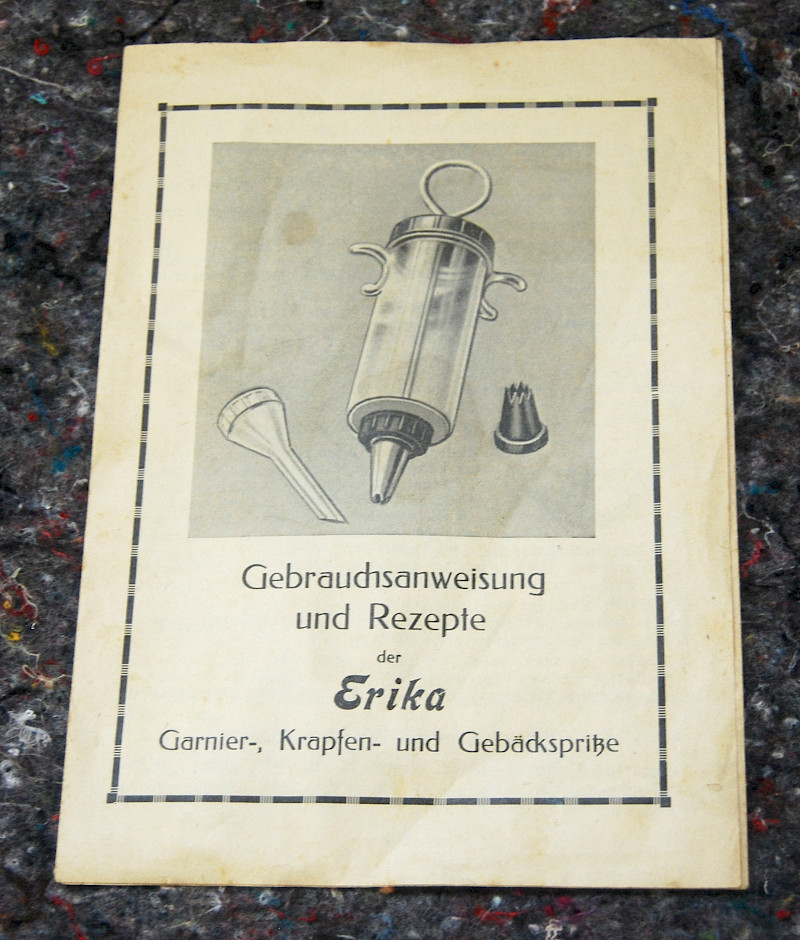 Erika Garnier- und Krapfenspritze