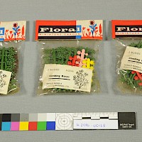 Floral miniature garden,