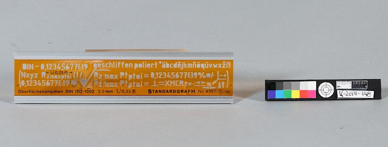 Standardgraph Nr. 4357, Oberflächenangaben