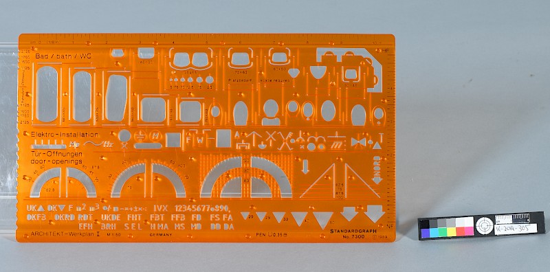 Standardgraph Nr. 7300; Architekt - Werkplan I