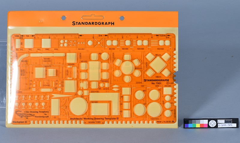 Standardgraph Nr. 7301; Werkplan II; Architects Working Drawing Template II