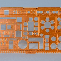 Standardgraph Nr. 7301; Werkplan II; Architects Working Drawing Template II