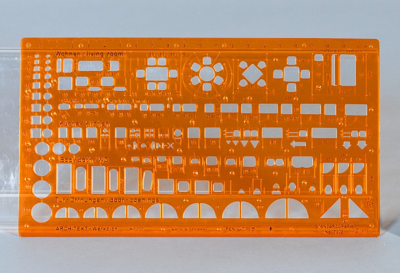 Standardgraph Nr. 7302; Architekt -Werkplan