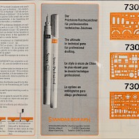 Standardgraph Nr. 7302; Architekt -Werkplan