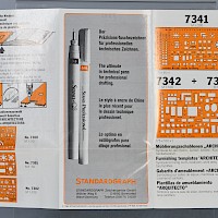 Standardgraph Nr. 7342; Architekt; House Furnishing