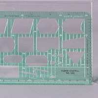 Faber-Castell Nr. 992; Computer-Schablone