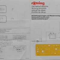 Rotring Art. 853 907, Rohrleitungsanlagen und Wasserversorgung